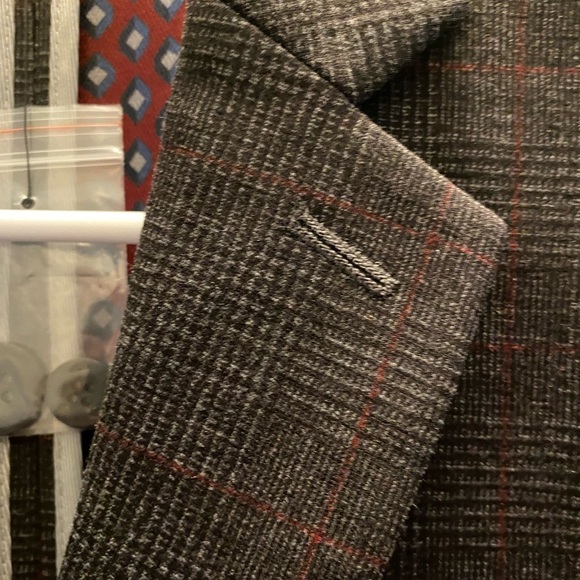 Express Brown Tailored Sport Coat - Picture 4 of 10
